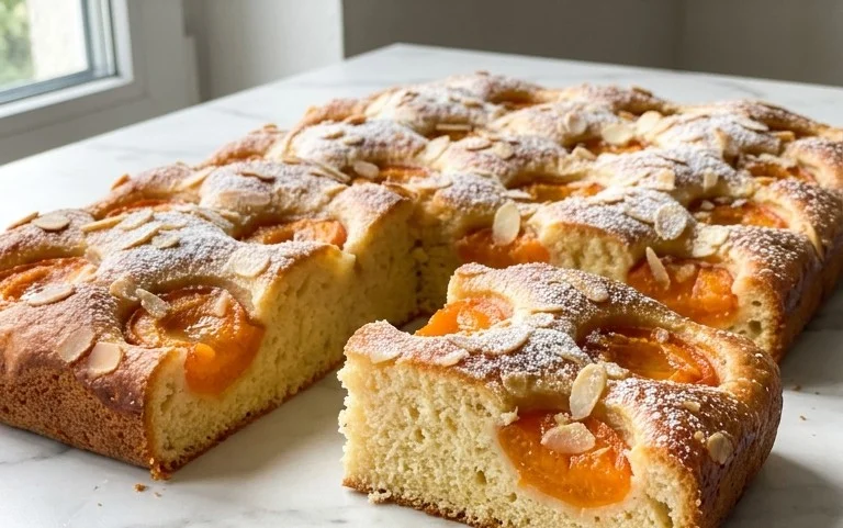 Omas Wachauer Marillenkuchen vom Blech: Saftig & Einfach