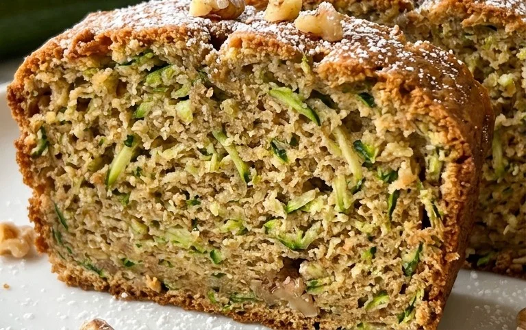 Low Sugar Zucchini Bread