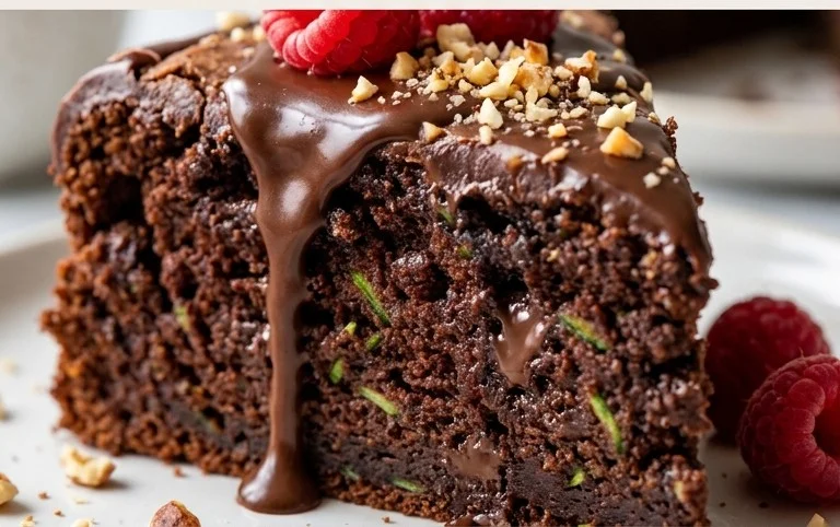 Chocolate Zucchini Cake with Cake Mix