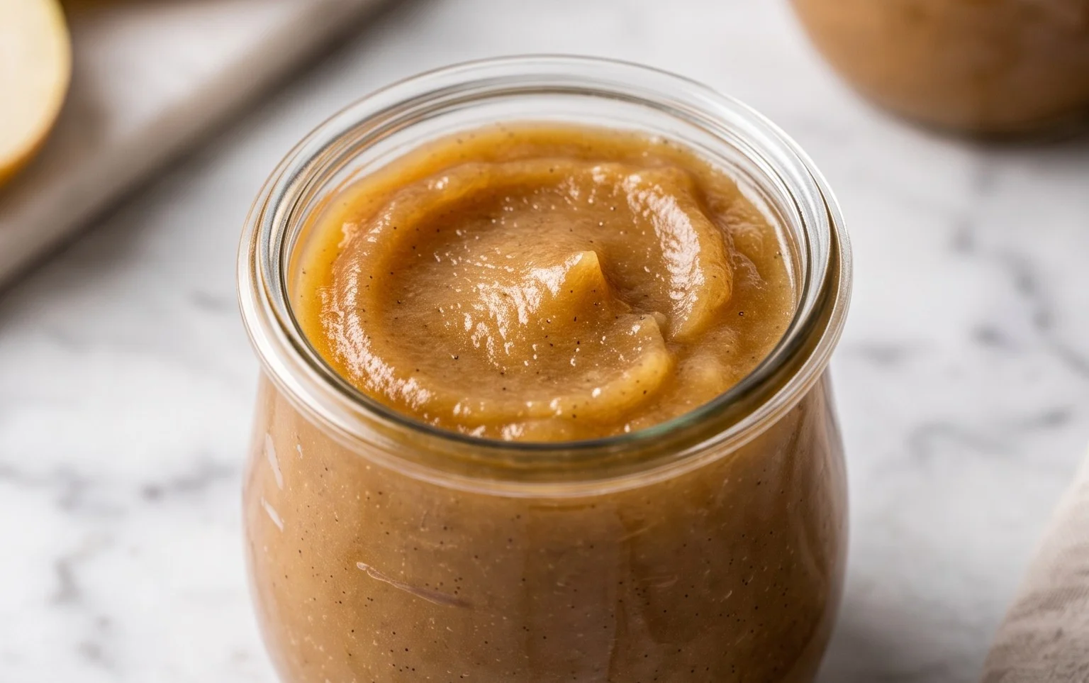 Vanille-Birnenbutter Slow Cooker: Cremig-süße Hausgemachte Leckerei