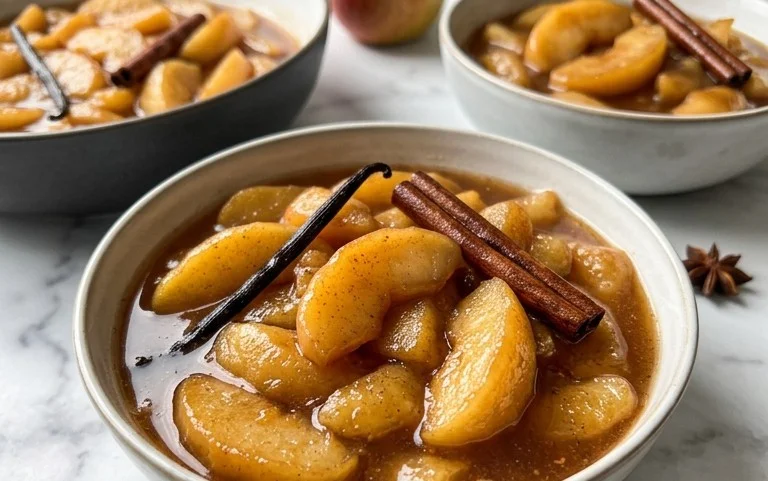 Einfache Geschmorte Äpfel: Schnelles Dessert & Beilage