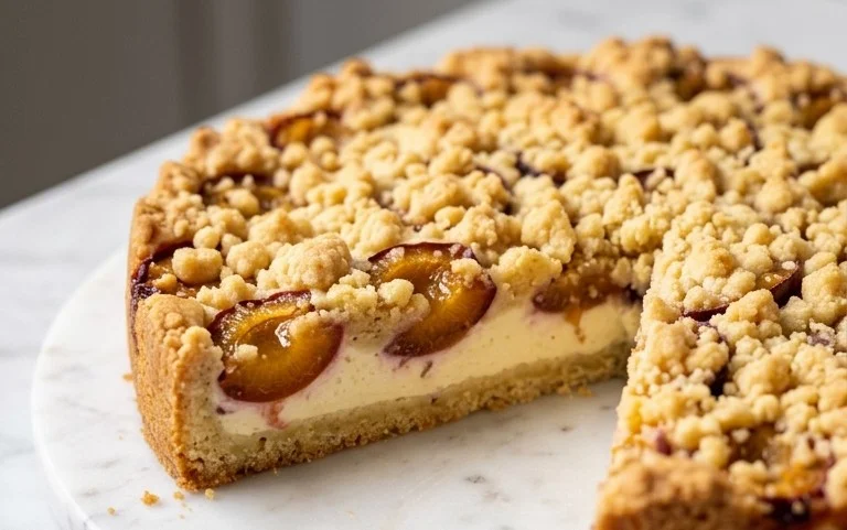 Mirabellenkuchen: Saftig, cremig mit Streuseln