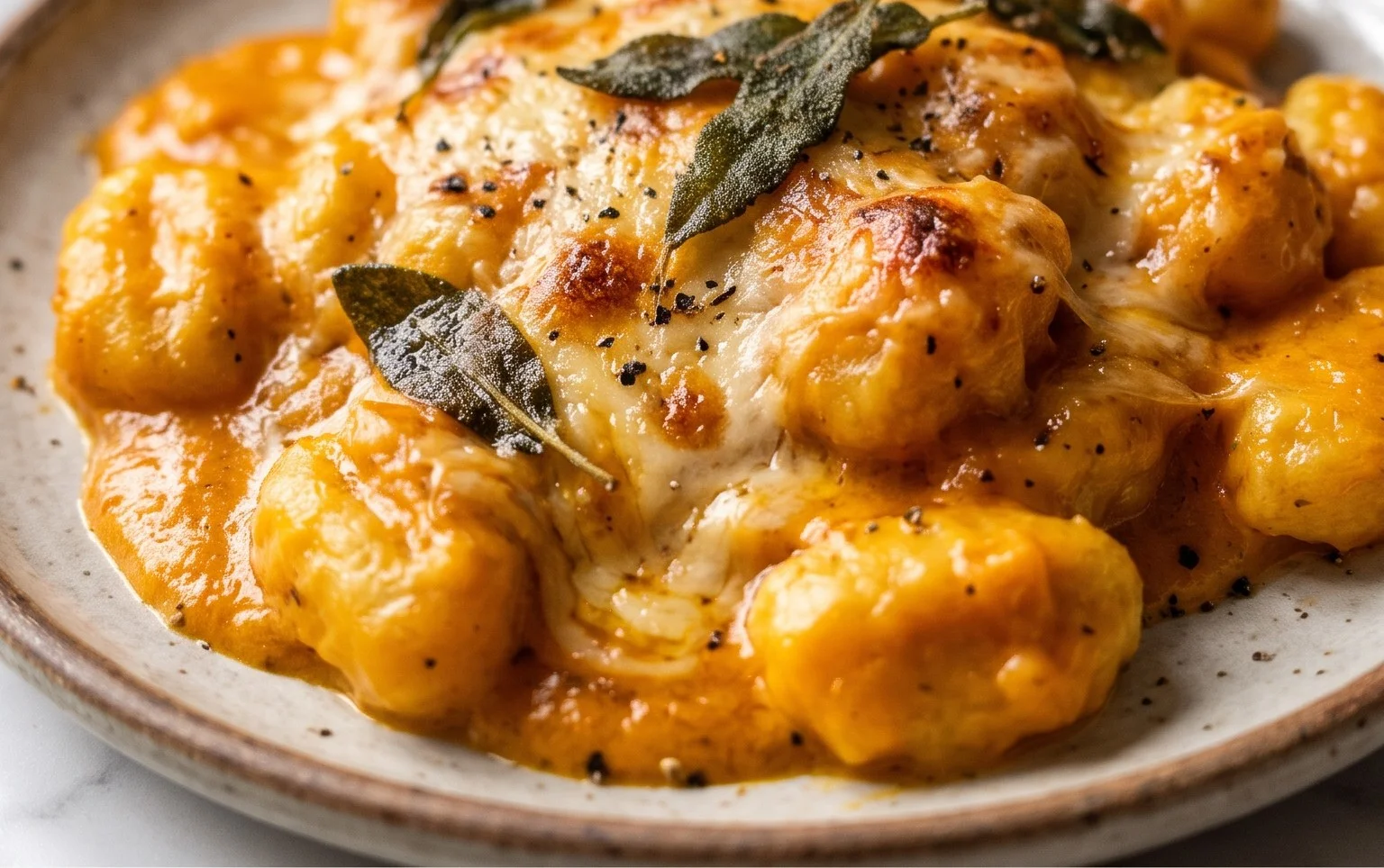 Pumpkin Gnocchi Bake