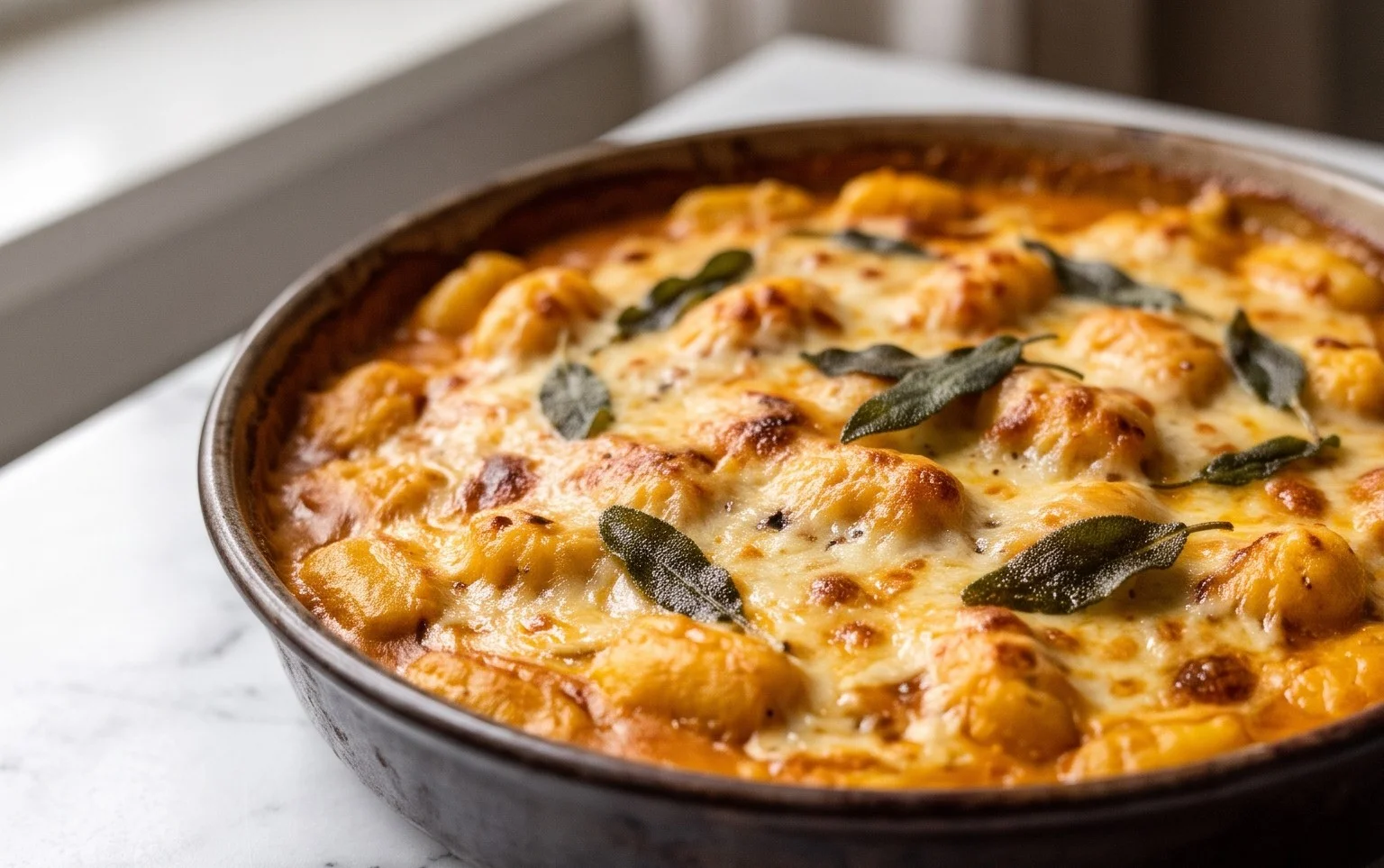 Pumpkin Gnocchi Bake