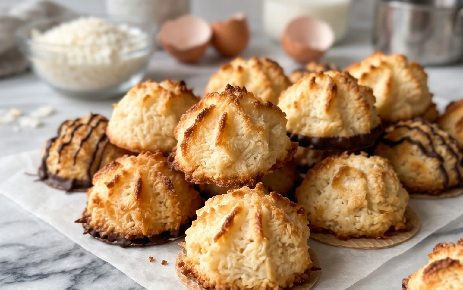 Omas Kokosmakronen: Einfach & schnell gebacken
