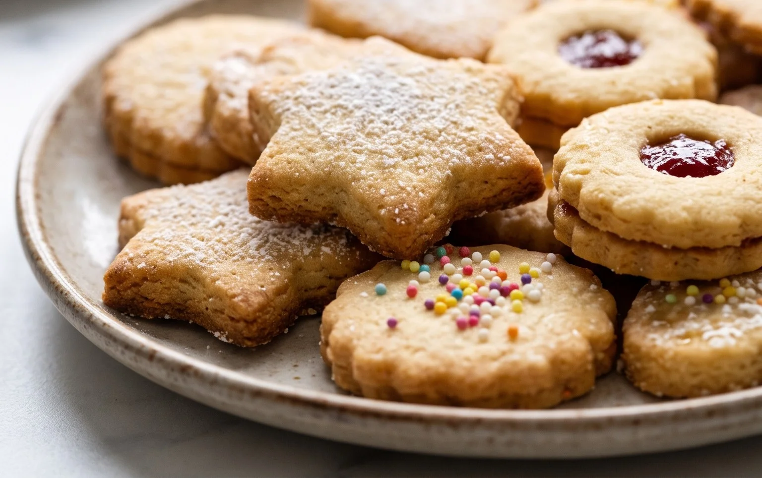 Leckere Butterplätzchen backen