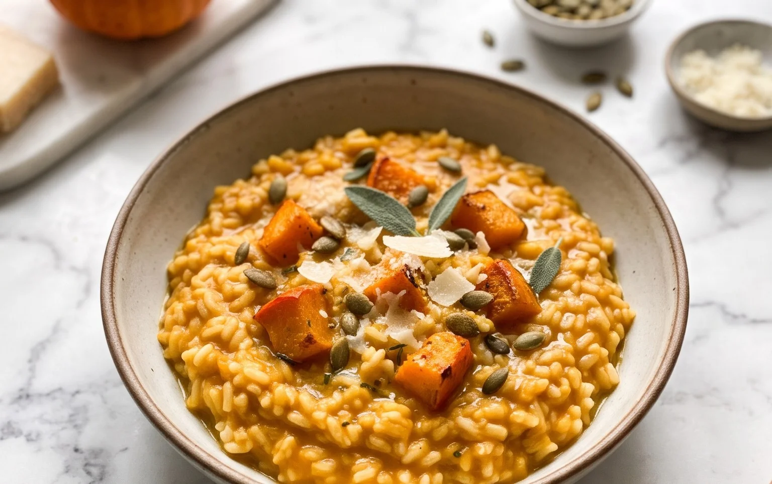 Kürbisrisotto: Cremig & Herzhaft
