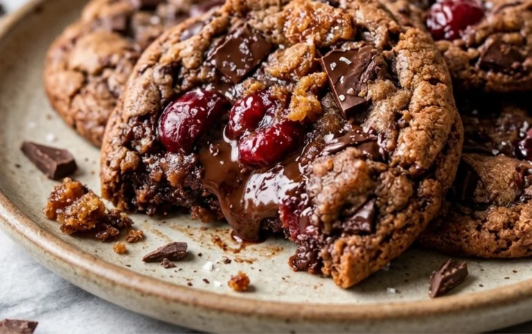 Chocolate Cherry Cookies